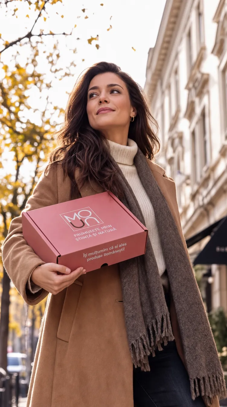 Beauty Box Anti-Age Starter — cutia Mounique, la plimbare toamna