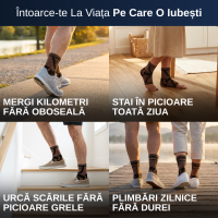 Șosete cu Fir de Cupru Delfino — pentru picioare obosite — imaginea 6