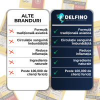 Plasturi cu Balsam de Tigru Delfino — calmare locală — imaginea 7