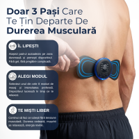 Stimulator Magnetic PRO Delfino — NMES portabil cu 8 moduri — imaginea 4
