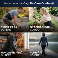 Brâu Lombar Delfino — susținere fermă pentru zona joasă a spatelui — imaginea 6